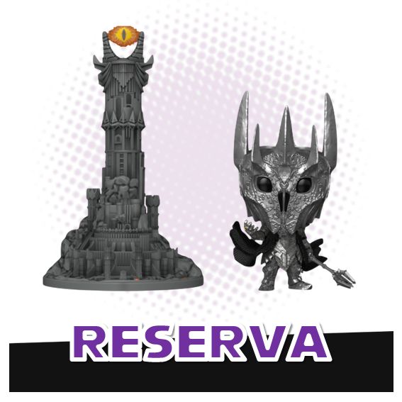 Funko Pop! Town Sauron with The Tower of Barad-Dur 36 - The Lord of The Rings RESERVA