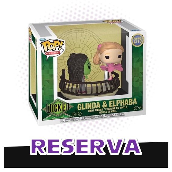 Funko Pop! Mini Moment Glinda &amp; Elphaba 2175 - Wicked RESERVA