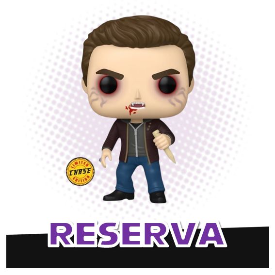 Funko Pop! Stefan Salvatore 1977 (opción chase aleatoria) - Cronicas Vampiricas The Vampire Diaries RESERVA