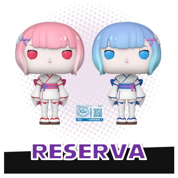Funko Pop! 2 pack Ram &amp; Rem Childhood Version - Re:Zero RESERVA