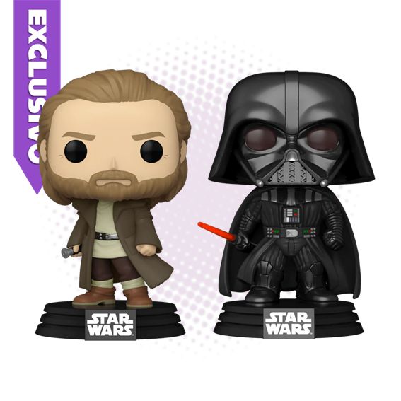 Funko Pop! 2 pack Obi-Wan Kenobi &amp; Darth Vader (SE) - Star Wars