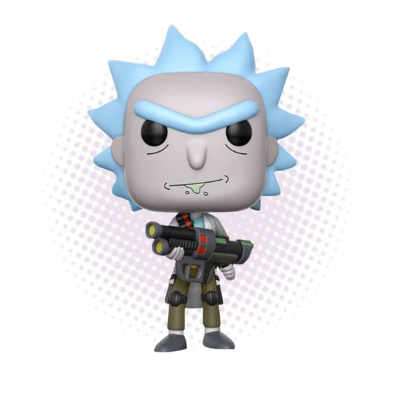 Funko Pop! Weaponized Rick 172 (opción chase aleatoria) - Rick and Morty