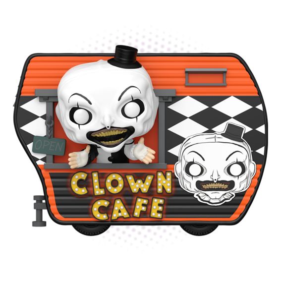 Funko Pop! Rides Art with Clown Cafe 149 - Terrifier