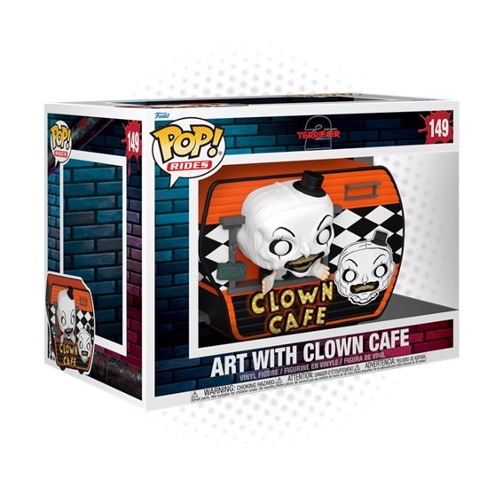 Funko Pop! Rides Art with Clown Cafe 149 - Terrifier