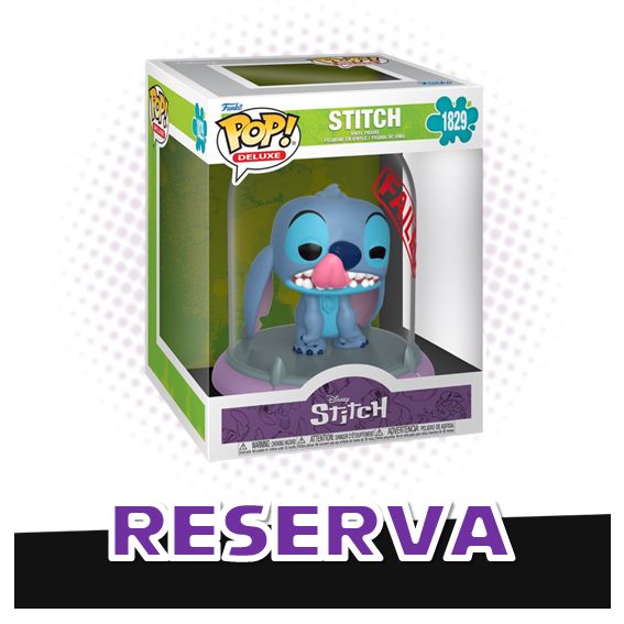 Funko Pop! Deluxe Stitch 1829 - Disney Stitch RESERVA