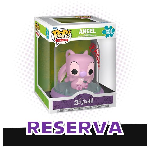 Funko Pop! Deluxe Angel 1830 - Disney Stitch RESERVA