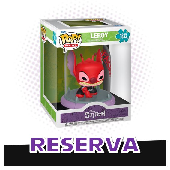 Funko Pop! Deluxe Leroy 1833 - Disney Stitch RESERVA