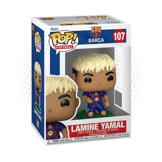Funko Pop! Lamine Yamal 107 - Futbol Bacelona
