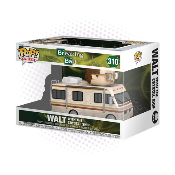 Funko Pop! Rides Walt with The Crystal Ship 310 - Breaking Bad