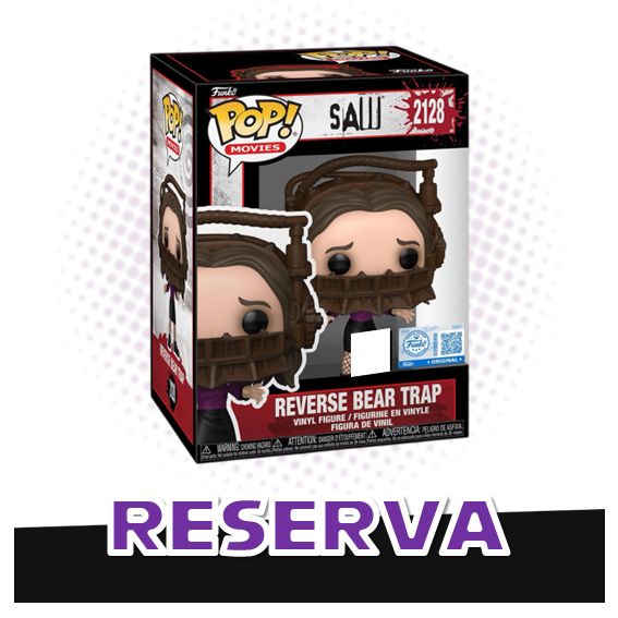 Funko Pop! Reverse Bear Trap 2128 (SE) - Saw RESERVA
