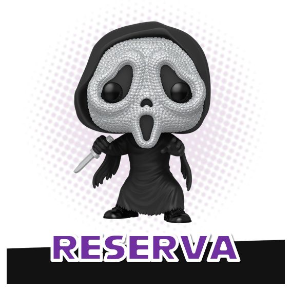 Funko Pop! Ghost Face Bling Mask 2168 (Glitter) - Scream RESERVA