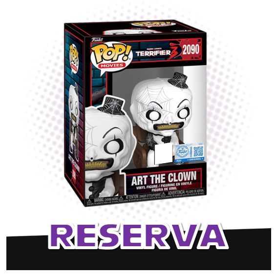 Funko Pop! Art The Clown 2090 (SE) - Terrifier RESERVA
