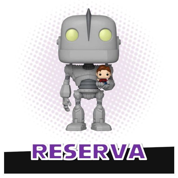 Funko Pop! 6'' The Iron Giant with Hogarth Hughes 2077 - El Gigante de Hierro RESERVA