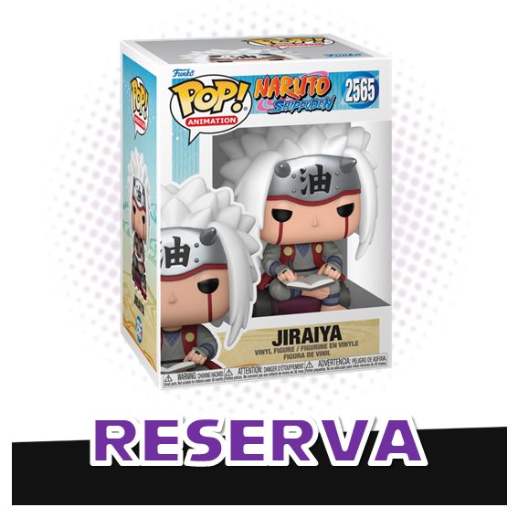 Funko Pop! Jiraiya 2565 - Naruto Shippuden RESERVA