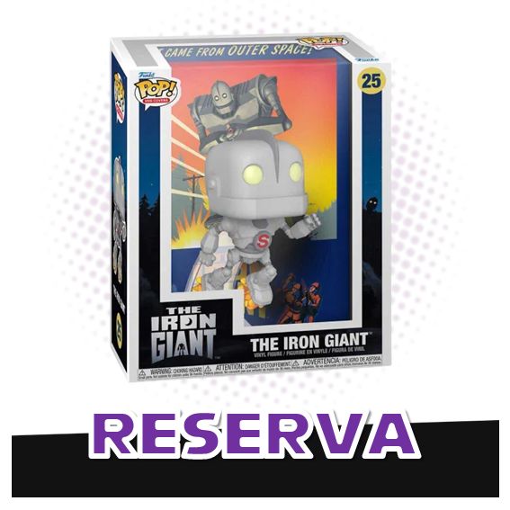 Funko Pop! Covers The Iron Giant 25 - El Gigante de Hierro RESERVA