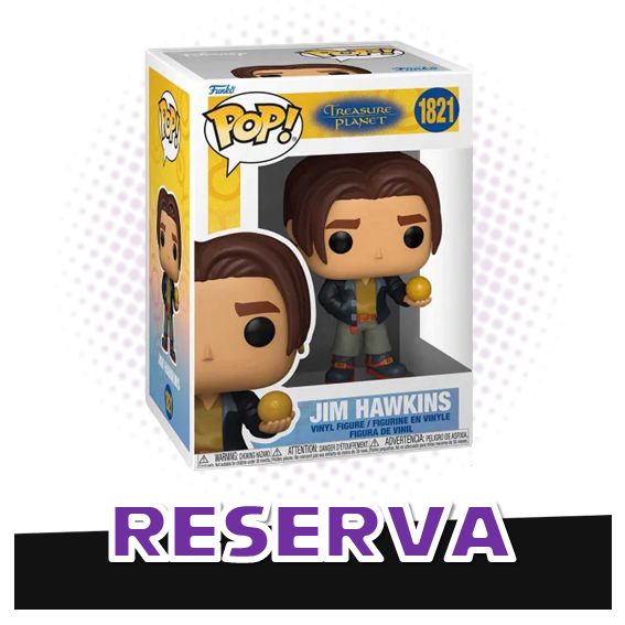 Funko Pop! Jim Hawkins 1821 - Disney Treasure Planet El Planeta del Tesoro RESERVA