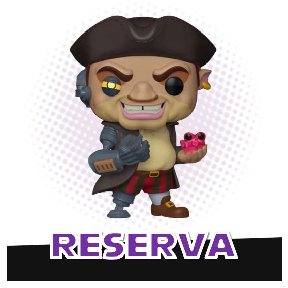 Funko Pop! John Silver 1822 - Disney Treasure Planet El Planeta del Tesoro RESERVA