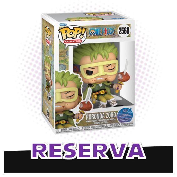 Funko Pop! Roronoa Zoro 2568 Shelf Sitter - One Piece RESERVA