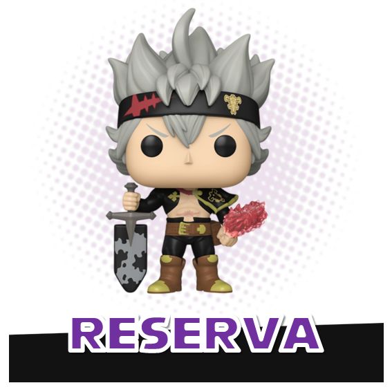 Funko Pop! Asta 2616 - Black Clover RESERVA Funko Pop! Asta 2616 - Black Clover RESERVA