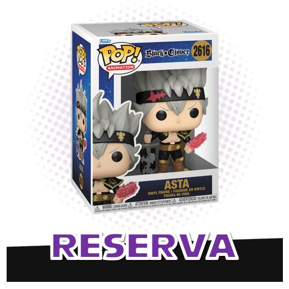 Funko Pop! Asta 2616 - Black Clover RESERVA