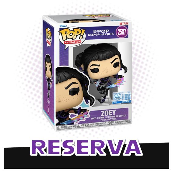 Funko Pop! Zoey 2587 (SE) - KPop Demon Hunters Netflix RESERVA