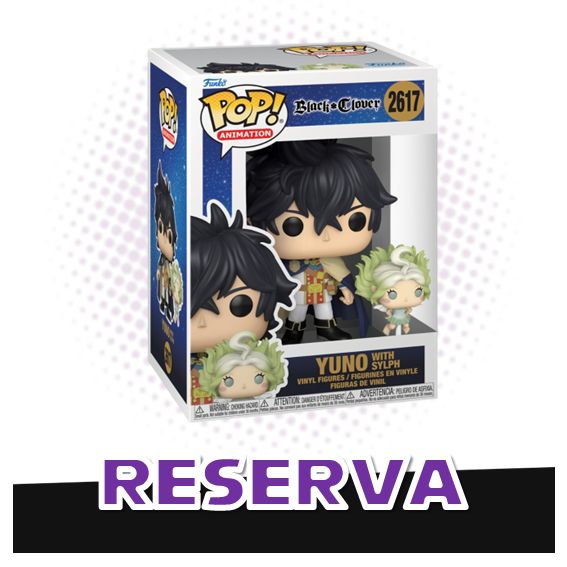 Funko Pop! Yuno with Sylph 2617 - Black Clover RESERVA