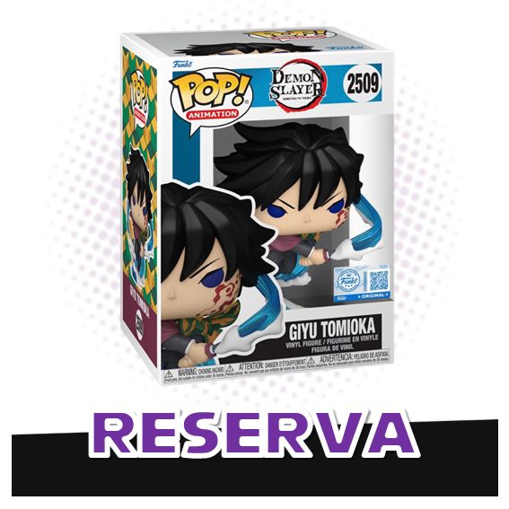 Funko Pop! Giyu Tomioka 2509 (SE) - Demon Slayer RESERVA