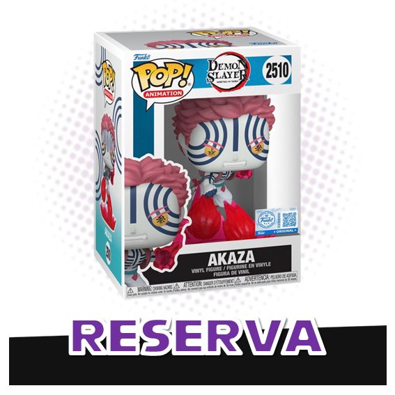 Funko Pop! Akaza 2510 (SE) - Demon Slayer RESERVA