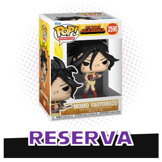 Funko Pop! Momo Yaoyorozu 2590 - My Hero Academia RESERVA