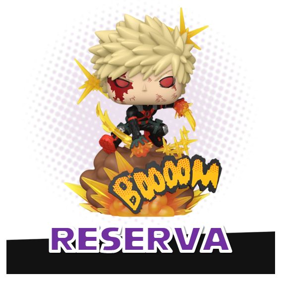 Funko Pop! Deluxe Katsuki Bakugo 2592 (opción chase aleatoria) - My Hero Academia RESERVA