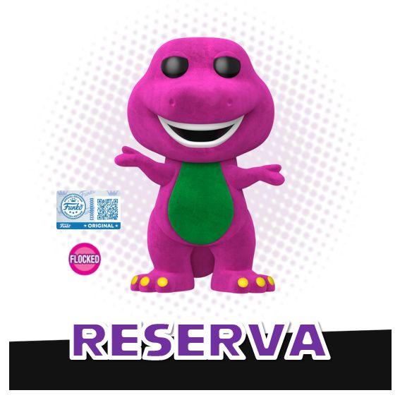 Funko Pop! Barney 145 (Flocked) (SE) - Retro Toys RESERVA