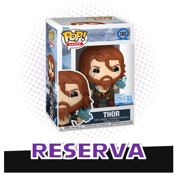 Funko Pop! Thor 1343 (SE) (opción chase aleatoria) - God of War Ragnarok RESERVA