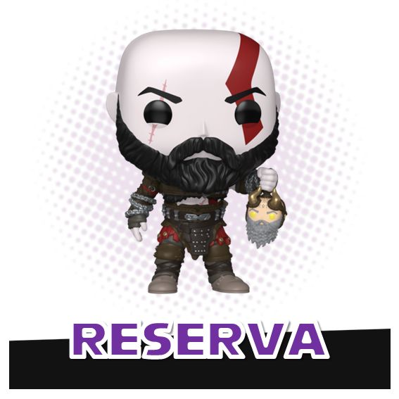Funko Pop! Kratos with Mimir's Head 1340 - God of War Ragnarok RESERVA