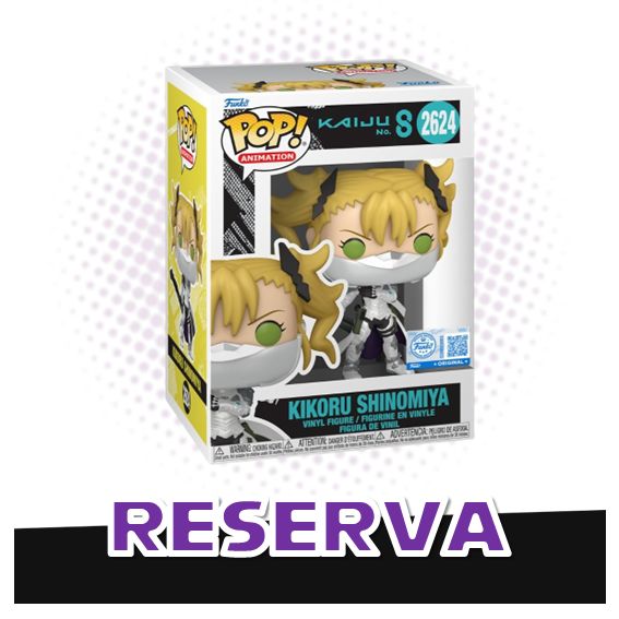 Funko Pop! Kikoru Shinomiya 2624 (SE) (opción chase aleatoria) - Kaiju No. 8 RESERVA