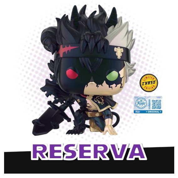 Funko Pop! Berserk Asta 2620 (SE) (opción chase aleatoria) - Black Clover RESERVA