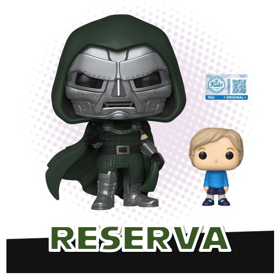 Funko Pop! Doctor Doom with Franklin 1645 (SE) - Avengers Doomsday Marvel RESERVA