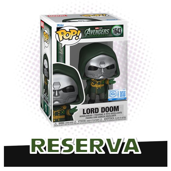 Funko Pop! Lord Doom 1643 (SE) - Avengers Doomsday Marvel RESERVA