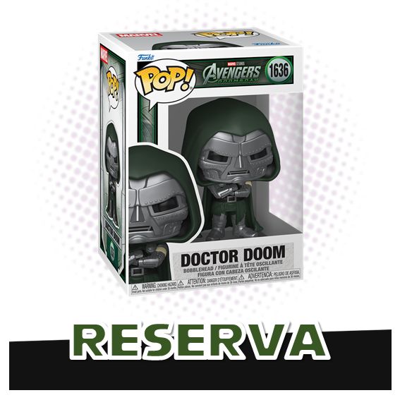 Funko Pop! Doctor Doom 1636 - Avengers Doomsday Marvel RESERVA