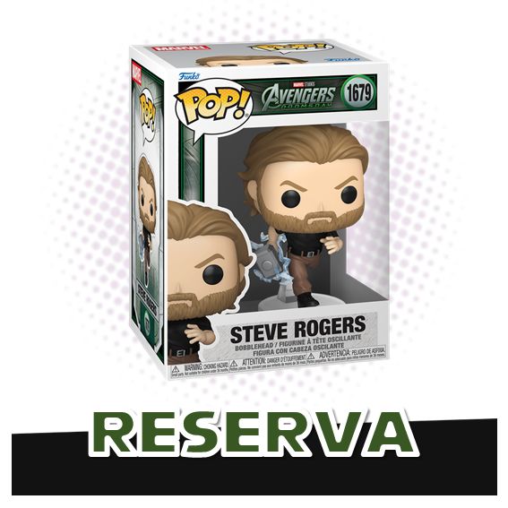 Funko Pop! Steve Rogers 1679 - Avengers Doomsday Marvel RESERVA