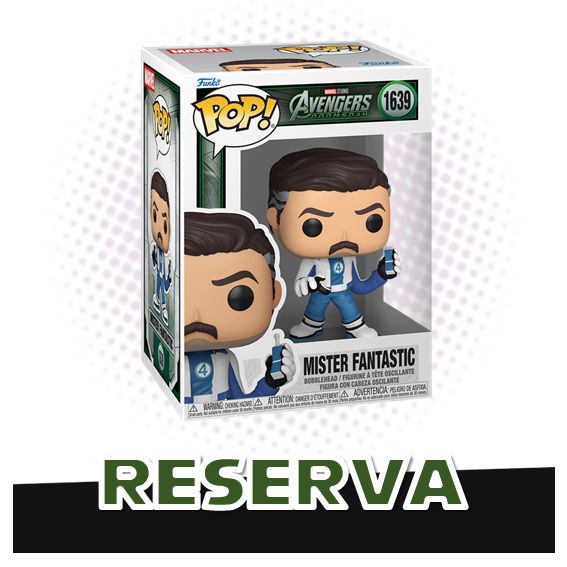 Funko Pop! Mister Fantastic 1639 - Avengers Doomsday Marvel RESERVA