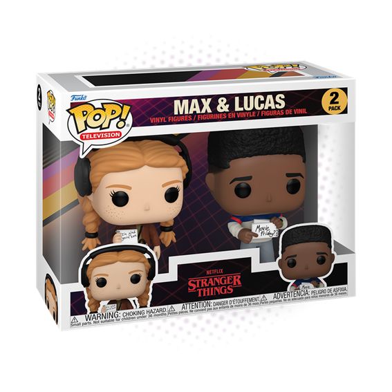 Funko Pop! 2 pack Max &amp; Lucas - Stranger Things