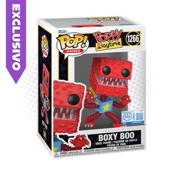 Funko Pop! Boxy Boo 1266 (SE) - Poppy Playtime