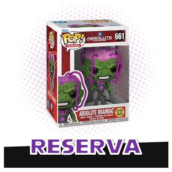 Funko Pop! Absolute Brainiac 661 (Glow) - DC Comics Absolute Universe RESERVA