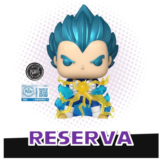Funko Pop! SSGSS Vegeta Final Flash 2615 (SE) (opción chase aleatoria) - Dragon Ball Super RESERVA