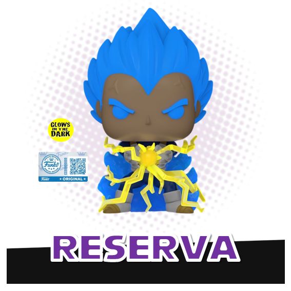 Funko Pop! SSGSS Vegeta Final Flash (SE) (opción chase aleatoria) - Dragon Ball Super RESERVA