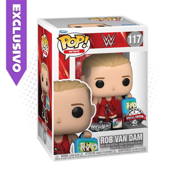 Funko Pop! Rob Van Dam 117 (SE) - WWE