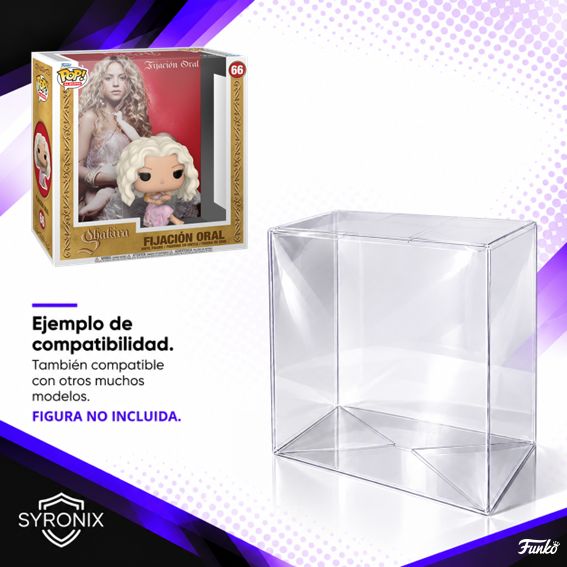 Protector Funko Pop Cover Cuadrado Syronix 0,5 mm – Pack