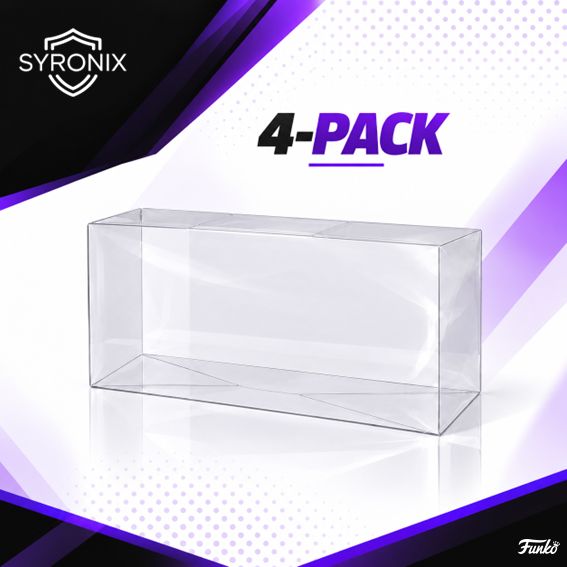 Protector Funko Pop 4 pack Syronix 0,5 mm – Pack