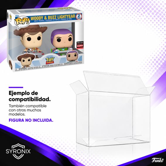 Protector Funko Pop 2 pack Syronix 0,5 mm – Pack