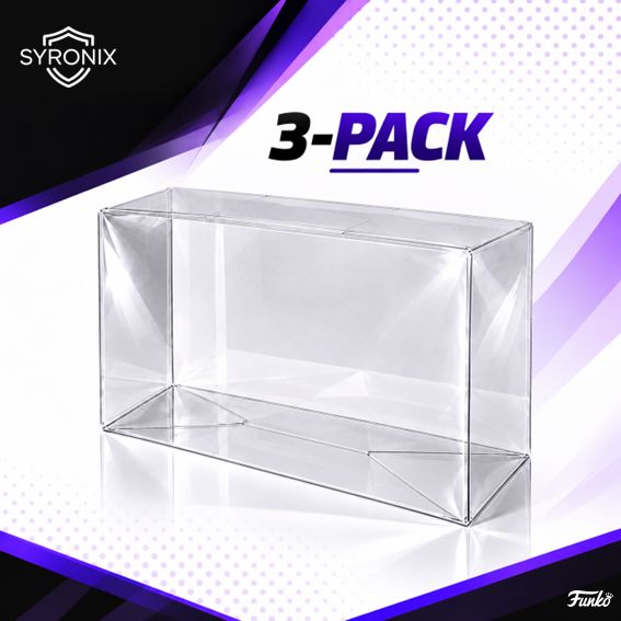 Protector Funko Pop 3 pack Syronix 0,5 mm – Pack